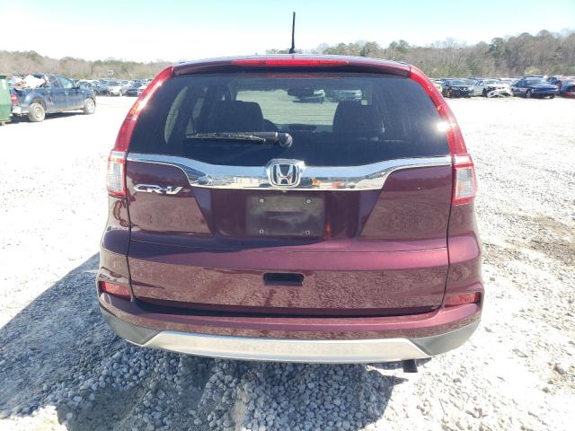 Photo 6 from auction – 2015 HONDA CR-V EX with VIN 5J6RM3H51FL027335