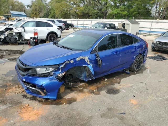 HONDA CIVIC LX 2019 with VIN 19XFC2F63KE016017 - Photo from auction