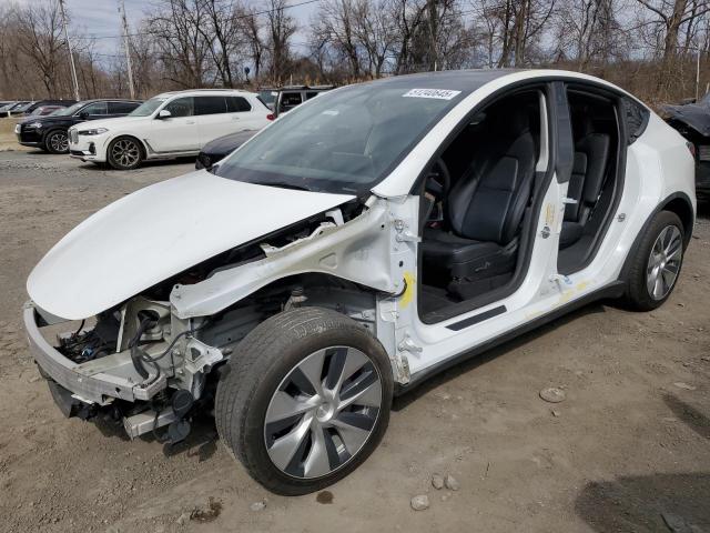 TESLA MODEL Y 2022 with VIN 7SAYGDEE7NF437385 - Photo from auction