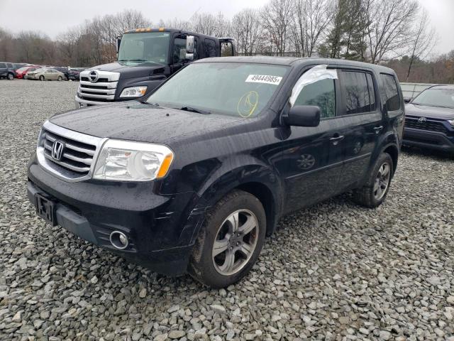 HONDA PILOT SE 2015 with VIN 5FNYF4H30FB077470 - Photo from auction