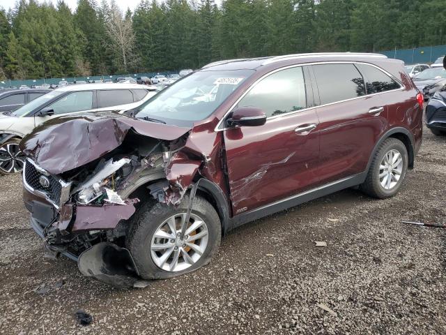 KIA SORENTO LX 2018 with VIN 5XYPGDA32JG367939 - Photo from auction