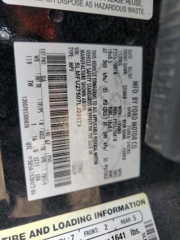 Photo 14 from auction – 2007 LINCOLN NAVIGATOR with VIN 5LMFU27507LJ25173
