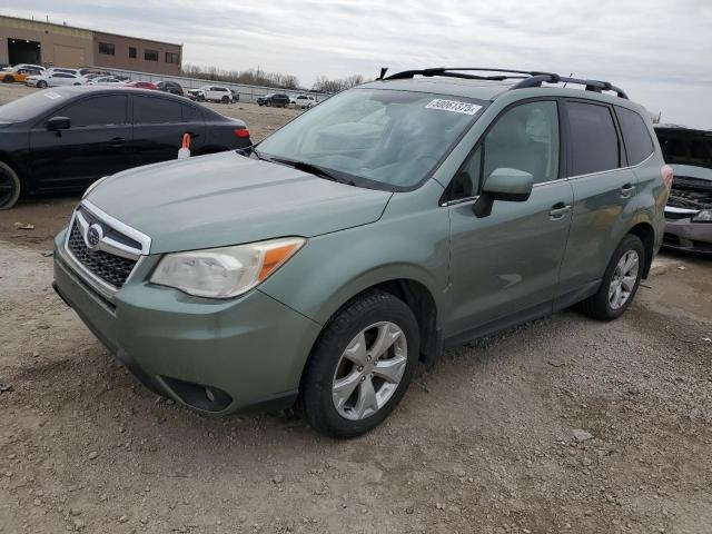 SUBARU FORESTER 2 2015 with VIN JF2SJAHC9FH487737 - Photo from auction