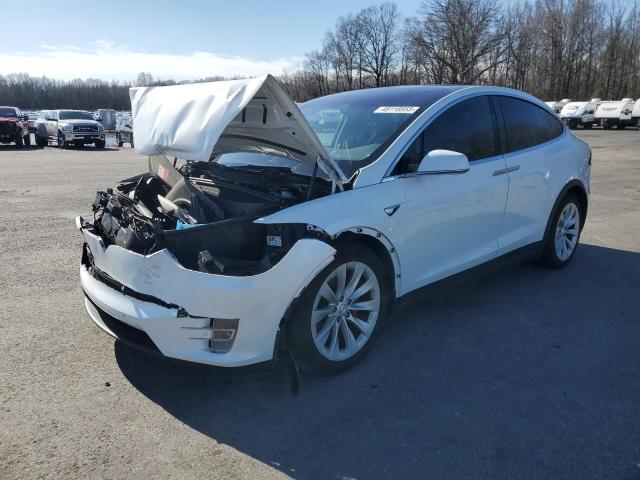 TESLA MODEL X 2018 with VIN 5YJXCBE45JF104239 - Photo from auction