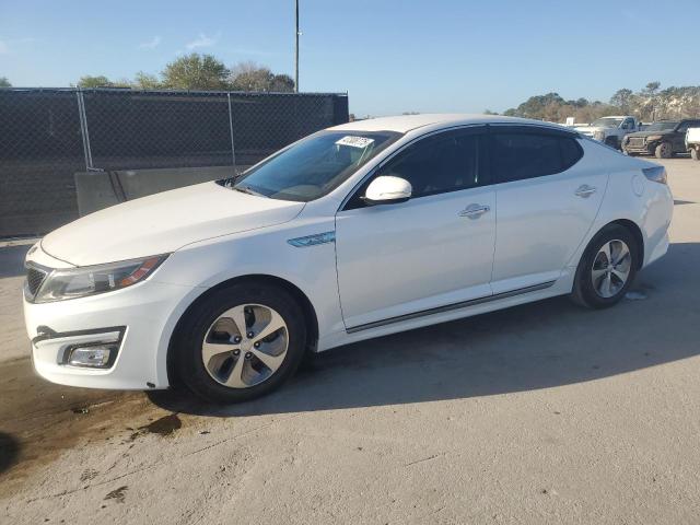 KIA OPTIMA HYB 2014 with VIN KNAGM4AD4E5065114 - Photo from auction