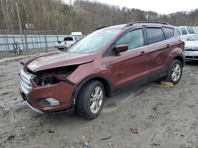 FORD ESCAPE SE 2018 with VIN 1FMCU9GD2JUB08835 - Photo from auction