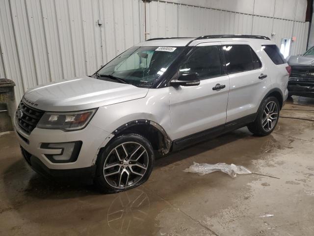 FORD EXPLORER S 2016 with VIN 1FM5K8GT7GGC13281 - Photo from auction