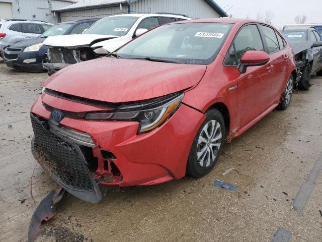 TOYOTA COROLLA LE 2020 with VIN JTDEBRBE0LJ008689 - Photo from auction