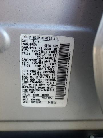 Photo 14 from auction – 2018 NISSAN ROGUE S with VIN JN8AT2MT5JW490692