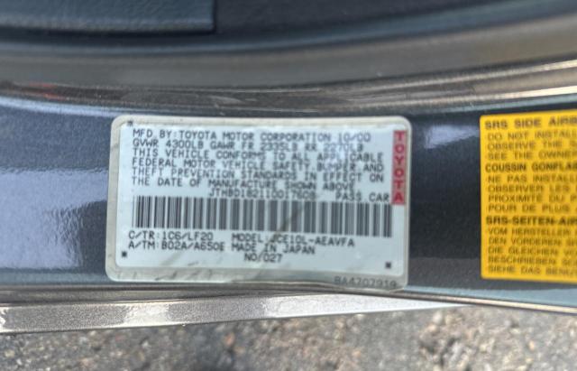 Снимка 10 от търг – 2001 LEXUS IS 300 с VIN JTHBD182110017608