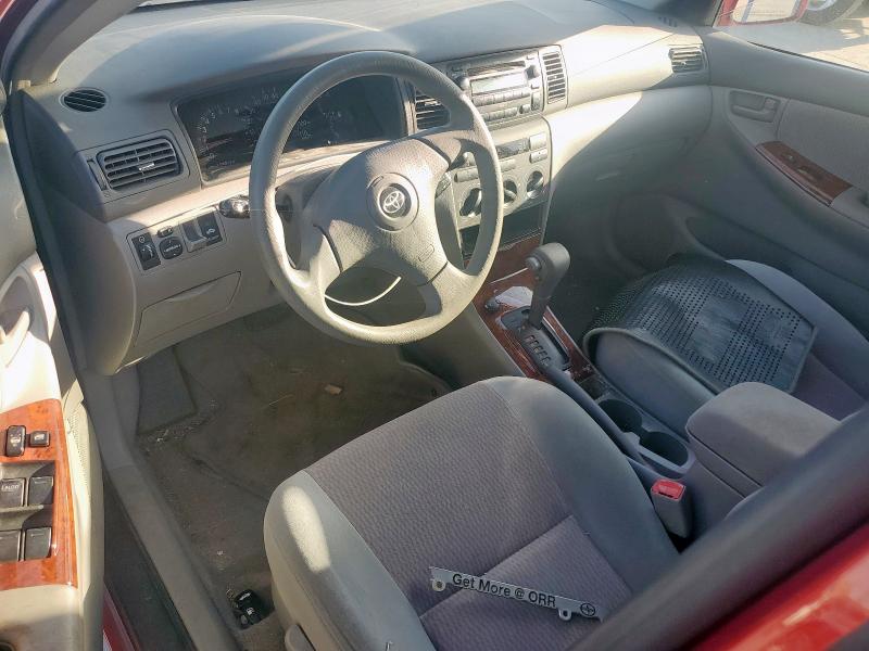 Photo 8 from auction – 2007 TOYOTA COROLLA CE with VIN JTDBR32E470109953