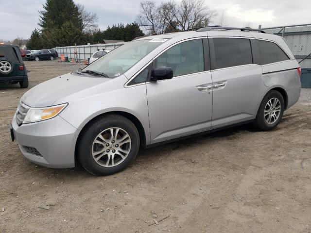 HONDA ODYSSEY EX 2013 with VIN 5FNRL5H69DB008609 - Photo from auction