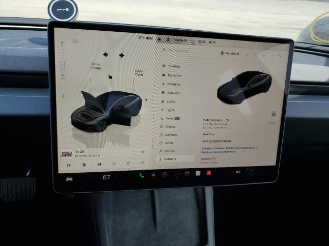 Photo 9 from auction – 2024 TESLA MODEL 3 with VIN 5YJ3E1EB5RF809104