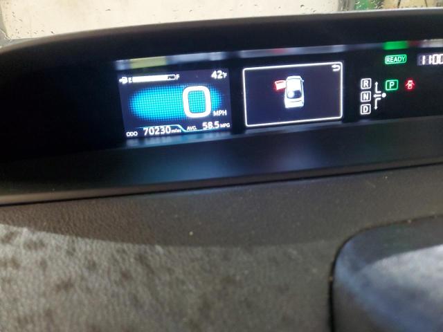 Photo 9 from auction – 2017 TOYOTA PRIUS with VIN JTDKARFU5H3530446