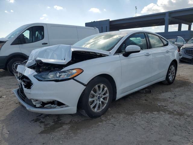 FORD FUSION S 2017 with VIN 3FA6P0G71HR286791 - Photo from auction