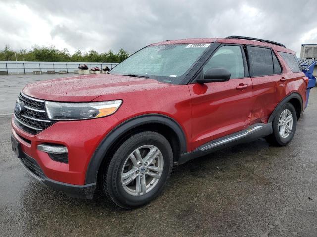 FORD EXPLORER X 2020 with VIN 1FMSK7DH8LGC47284 - Photo from auction