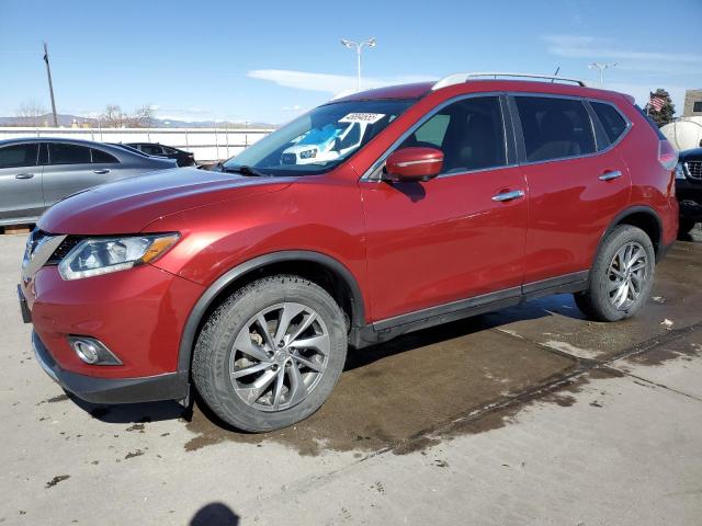 NISSAN ROGUE S 2015 with VIN 5N1AT2MV5FC827301 - Photo from auction