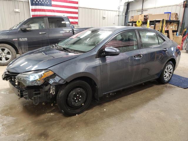 TOYOTA COROLLA L 2019 with VIN 2T1BURHE6KC169756 - Photo from auction
