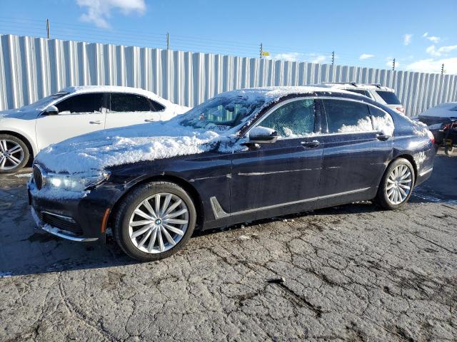BMW 740 I 2018 with VIN WBA7E2C55JG742919 - Photo from auction