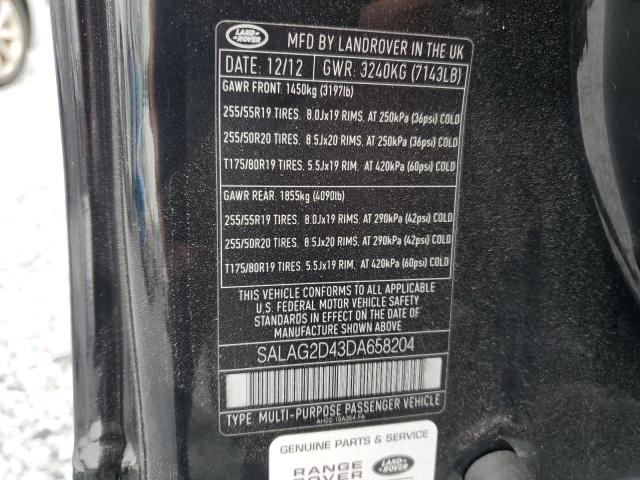 Photo 14 from auction – 2013 LAND ROVER LR4 HSE with VIN SALAG2D43DA658204