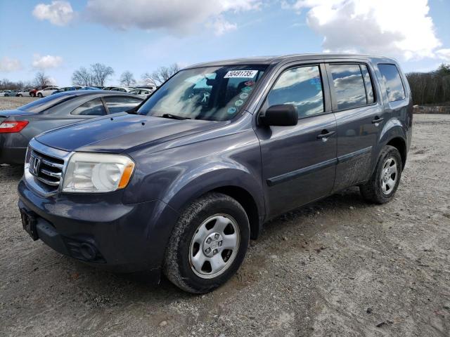 HONDA PILOT LX 2014 с VIN 5FNYF4H20EB056561 - Снимка от търг