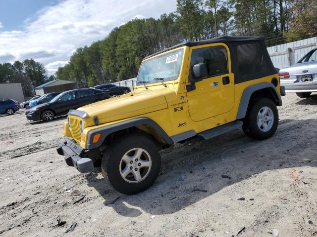 JEEP WRANGLER X 2006 with VIN 1J4FA39S96P712384 - Photo from auction
