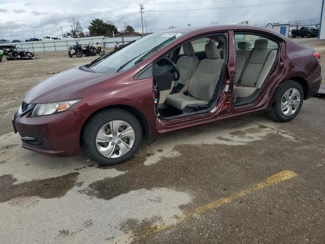 HONDA CIVIC LX 2014 with VIN 19XFB2F53EE051722 - Photo from auction