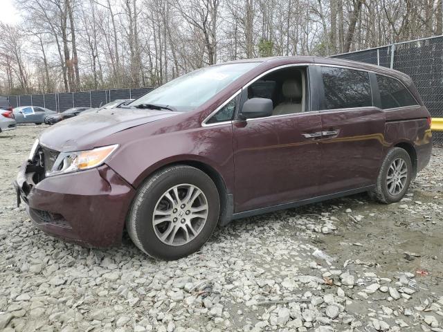 HONDA ODYSSEY EX 2011 with VIN 5FNRL5H69BB021633 - Photo from auction