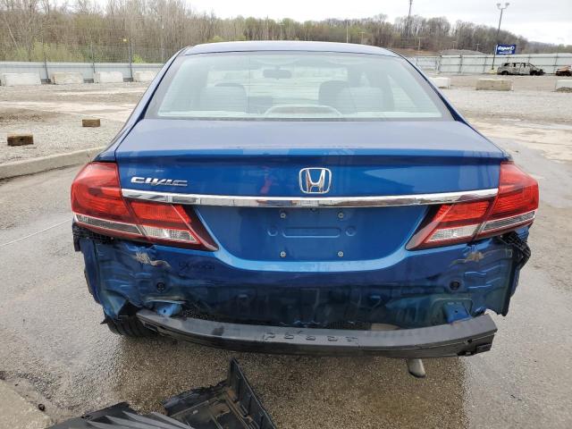 Photo 6 from auction – 2013 HONDA CIVIC EXL with VIN 19XFB2F91DE048819