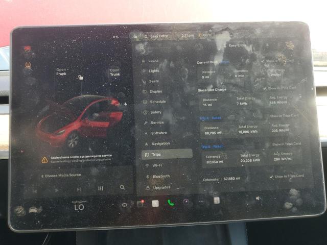 Photo 9 from auction – 2021 TESLA MODEL Y with VIN 5YJYGAEE4MF260627