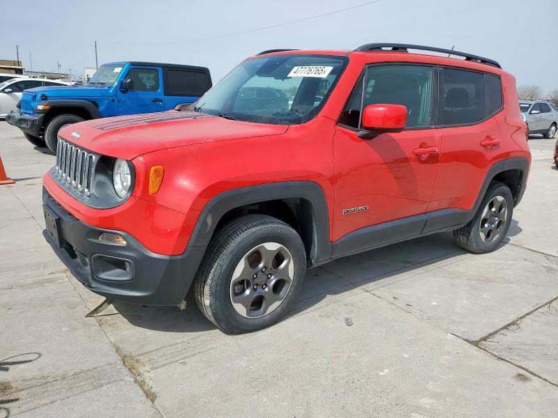 JEEP RENEGADE L 2016 with VIN ZACCJBBW7GPC83315 - Photo from auction