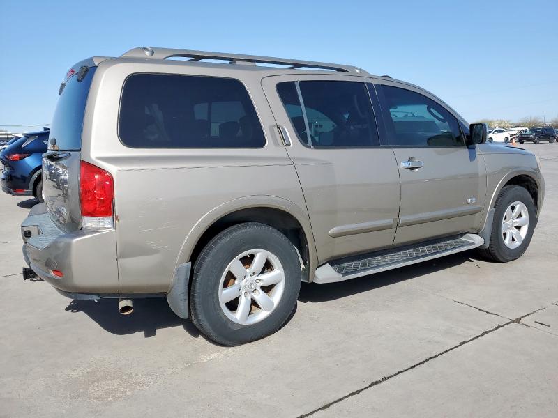 Photo 3 from auction – 2008 NISSAN ARMADA SE with VIN 5N1BA08D58N614727