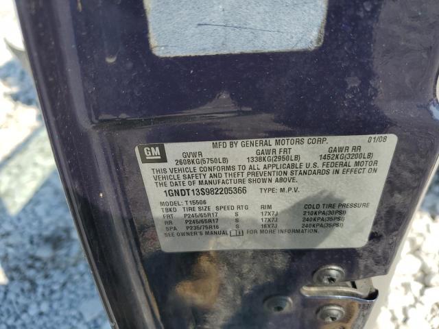 Photo 14 from auction – 2008 CHEVROLET TRAILBLAZE with VIN 1GNDT13S982205366