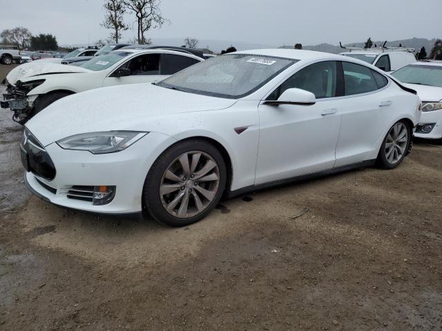 TESLA MODEL S 2014 with VIN 5YJSA1H19EFP48568 - Photo from auction