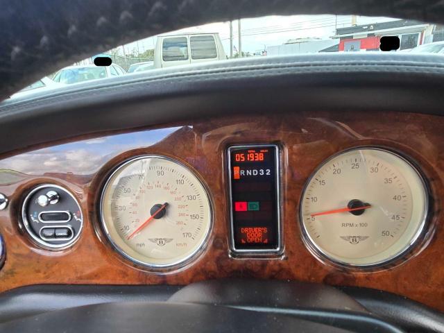 Photo 8 from auction – 2001 BENTLEY ARNAGE with VIN SCBLC31E91CX06337