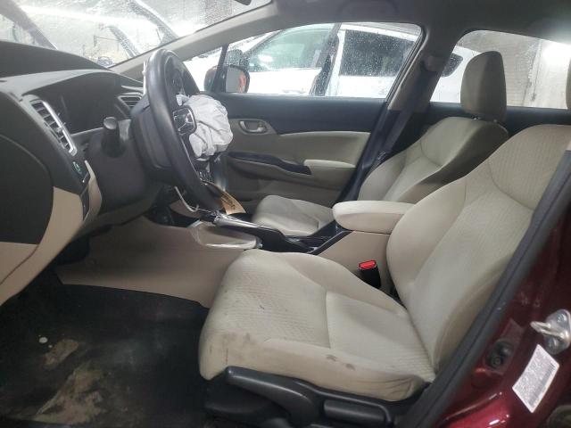 Photo 7 from auction – 2015 HONDA CIVIC LX with VIN 19XFB2F50FE107780