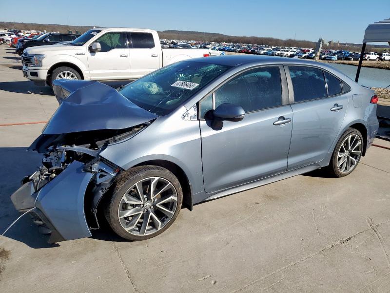 TOYOTA COROLLA SE 2021 with VIN 5YFS4MCE3MP080952 - Photo from auction