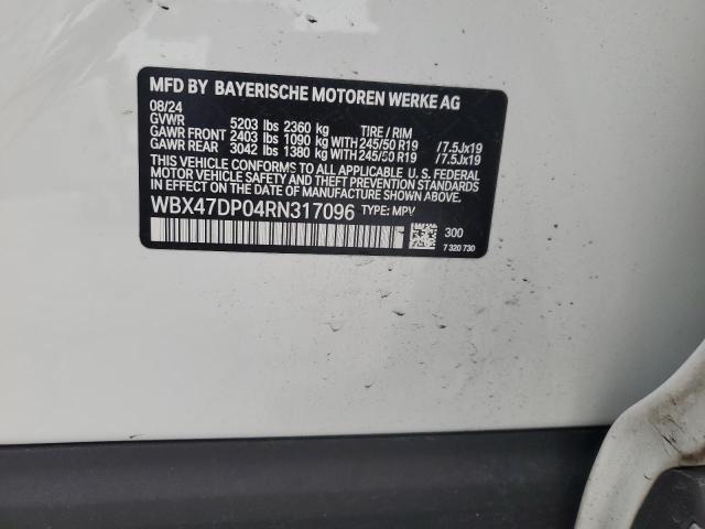 Photo 14 from auction – 2024 BMW X3 SDRIVE3 with VIN WBX47DP04RN317096