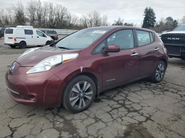 NISSAN LEAF SV 2016 with VIN 1N4BZ0CP8GC303355 - Photo from auction