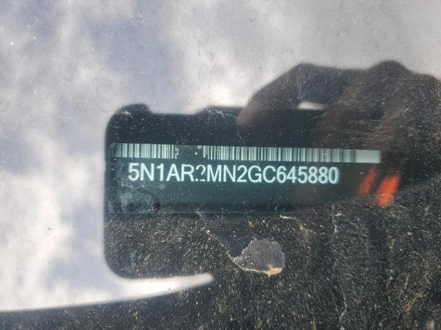 Photo 14 from auction – 2016 NISSAN PATHFINDER with VIN 5N1AR2MN2GC645880