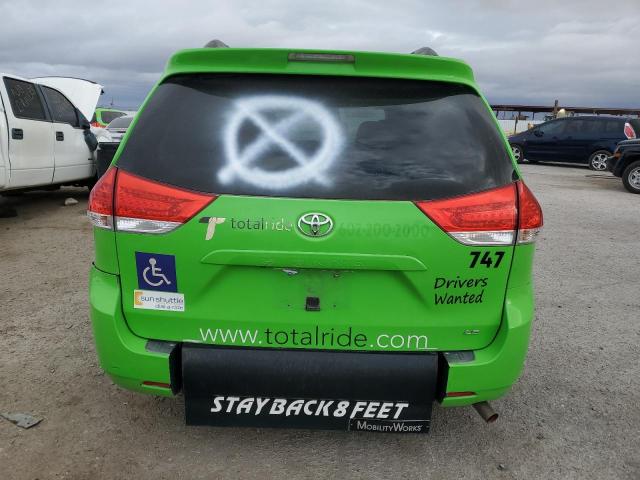 Photo 6 from auction – 2014 TOYOTA SIENNA LE with VIN 5TDKK3DC0ES445514