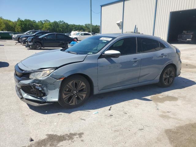 HONDA CIVIC EX 2018 with VIN SHHFK7H54JU229151 - Photo from auction