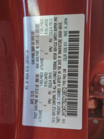Photo 14 from auction – 2016 MAZDA CX-3 TOURI with VIN JM1DKFC75G0128672
