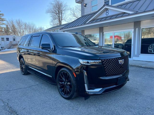 CADILLAC ESCALADE E 2021 with VIN 1GYS4LKL0MR248296 - Photo from auction
