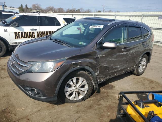 HONDA CR-V EXL 2014 with VIN 2HKRM4H72EH719667 - Photo from auction