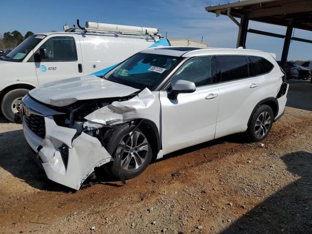 Photo 1 from auction – 2022 TOYOTA HIGHLANDER with VIN 5TDGZRAH9NS092131