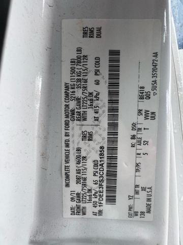 Photo 10 from auction – 2012 FORD ECONOLINE with VIN 1FDEE3FS3CDA11858