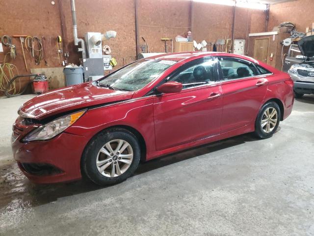 HYUNDAI SONATA GLS 2014 with VIN 5NPEB4AC9EH889729 - Photo from auction