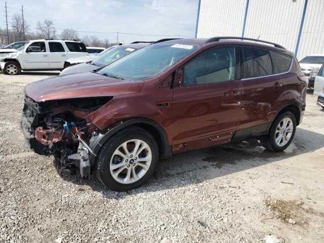 FORD ESCAPE SEL 2018 with VIN 1FMCU9HD4JUA53318 - Photo from auction