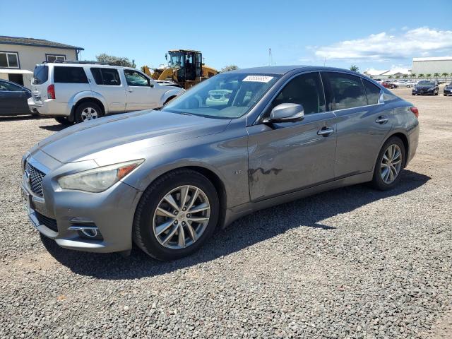 INFINITI Q50 BASE 2014 with VIN JN1BV7AR6EM686550 - Photo from auction
